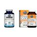 Garden of Life Dr. Formulated Advanced Omega Fish Oil & Raw Vitamin Code Vitamin C 120 Veg Capsules