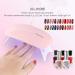 Aokitec Mini UV LED Nail Lamp - Portable Gel Light Mouse Shape Pocket Size Nail Dryer with USB Cable - Pink - Buy Online on GoSupps.com