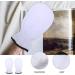 minkissy 2 Pairs Maintenance Care Gloves Spa Wax Hand Heated Manicure Hand Cover Moisturizing Mitts Paraffin Bath Supplies Paraffin Wax Hand Cover Keep Warm Women's Polyester White Boots - Buy Online on GoSupps.com