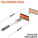 Eazer Professional 2-in-1 Window Squeegee with Extension Pole | Multi-Use Window Cleaner Tool for Window Washing | Multiple Angles for Effective Window Cleaning - Buy Online on GoSupps.com