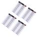 Housoutil 4pcs Eyebrow Stickers Stick on Eyebrows for Women Artificial Eyebrow Semi- Tools 6d