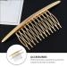 LALAFINA Hair Styling Accessories - 2pcs Metal Wire Hair Combs for Bridal Wedding Veil - Assorted Colors - 10.8X4cm - Buy Online on GoSupps.com