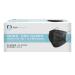 MeaVita 3-Ply Black Disposable Masks - Type IIR Pack of 50 - Medical Mouth & Nose Protection - Buy Online on GoSupps.com