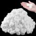 500 Count Jumbo Cotton Balls Large Multipurpose Cotton Balls Soft and Absorbent Cotton Balls for Face Toner Lotions Makeup Remover Nail Polish Everyday Use Plus Size