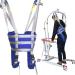 Full Body Lift Sling Patient Lifter Lift Equipmentwalking Standing Aids Full Body Transfer Belt Strap Standing Walking Sling for Nursing Caregiver Elderly Disabled M