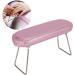 SH-RuiDu Manicure Hand Pillow Nail Art Hand Pillow PU Leather Manicure Arm Rest Cushion With Bracket Plum Pink - Buy Online on GoSupps.com