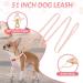 SlowTon Puppy Harness and Leash Set - Adjustable Lightweight Soft Dog Harness for Walking Training - XS Floral Pink - Buy Online on GoSupps.com