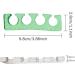 Gel Toe Separator 4PCS for Nail Varnish, Green & Translucent Toe Dividers/Spacers - Nail Art Pedicure Manicure Accessories - Buy Online on GoSupps.com