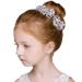 Beautiful Ballet Hair Accessories Flower Girl Headbands with Crystals  Pearls and Rhinestones-Perfect for Weddings  Performances  and Parties