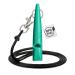 Acme dog whistle No.210.5 original from England with free instructions & black pipe band - loud & extensive for successful dog training & reliable callback (Emerald Green)