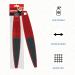 ForPro Red Panda Foot File 60/100 Grit Double-Sided Pedicure File for Feet and Heels - Large Size - Pack of 1 - Buy Online on GoSupps.com
