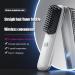 FLUX S Wireless Hair Straightener Comb - Portable Cordless Hair Brush with USB Charging Hidden Heating LED Display & Scalp Massage - Ultra-Soft Tooth Comb Design in White - Buy Online on GoSupps.com