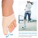 Toe Extensions for Hallux Valgus Correction | Pain Relief Gel Pad Toe Spreader Bandage - Buy Online on GoSupps.com
