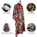 Buy Colorful Geometry Barber Cape - Adjustable Hair Cutting Cape 63x57" for Stylists | International Shipping Available - Buy Online on GoSupps.com