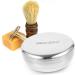 Dressoos Premium Razor Kit - Stainless Steel Beard Care Set for Men with Shaving Brush Soap Foam Shell & Smooth Cup - Perfect Shaving Experience - Buy Online on GoSupps.com