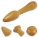 Frcolor Traditional IASTM Massage Tools - Wood Pumpkin Shape Deep Tissue Roller & Acupuncture Rod - International Shipping Available - Buy Online on GoSupps.com