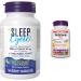 Webber Naturals Sleep Cycle Melatonin with L-Theanine 5-HTP & Sleep Botanicals & Melatonin Plus 1.5 mg of Melatonin with L-Theanine & 5-HTP 40 Chewable Tablets For Sleep Support Vegan Nutritional Supplement+ Melatonin Plus