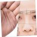 Housoutil Eyebrow Drawing Ruler 2pcs Eyebrow Positioning Line Makeup Tools Convenient Eyebrow Ruler Eyebrow Locating Tool Make up - Buy Online on GoSupps.com
