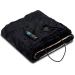 Klarstein thermal blanket 120W heating ceiling with automatic switch-off cuddly blanket for bed sofa & camping large energy-saving & washing blanket electrical 200x180 cm 180 x 130 cm beige-dark blue