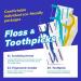 Toothnote Portable Dental Floss Picks - Eco-Friendly Biodegradable Floss Sticks for Daily Use Travel & Camping - Mint Flavor (45pcs) - Buy Now - Buy Online on GoSupps.com