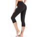 IUGA High Waisted Yoga Leggings with Inner Pocket - Women's Workout Pants (Large, Black) - Buy Online on GoSupps.com