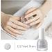 Shefave Silver Nail Polish Glitter Nail Polish - Long Lasting Glossy Easy Peel off Nail Varnish No Need Cure Nails Gel Non Toxic Nail Polishes - DIY Nail Art Manicure at Home Salon 10ml #J12 - Buy Online on GoSupps.com