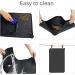 Taglory Dog Bowl Mat - Non Slip Silicone Pet Food Mat for Large Dogs and Cats - Black - 21 x 14.5 - Buy Online on GoSupps.com