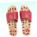 FRCOLOR 1 Pair Massage Slippers Foot Massager Shoe Men Slide Sandals Mens House Slippers Men s Sandals Man Sandals House Shoes for Men Shoes Sandals Mat Wooden Agate Leisure Shoes 36 EU Red - Buy Online on GoSupps.com