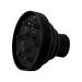 Nxbuynef Hair Dryer Attachment - Foldable Silicone Hair Dryer Nozzle Heat Resistant Soft Blow Dryer Accessory Multifunctional Hair Styling Supplies for Girls black