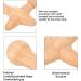Triangle Massager & Trigger Point Massager - Japanese Meridian Stick & Wooden Acupoint Tools for Health - Buy Online on GoSupps.com