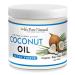 It's Pure Natural Extra Virgin Organic Unrefined Raw Coconut Oil (16 oz) for Skin Hair Cuticles Scalp & Foot| Moisturizes & Nourishes Skin | Use In Massage Oil Carrier & DIY Skin Care Recipes 16 Ounce