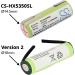Buy DCH 2500mAh Battery Replacement for Bella Models 1530 1591Q 1590C & More - International Shipping Available - Buy Online on GoSupps.com
