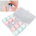 Agate Contact Lens Containers Set 6 Portable Holders with Fluid Bottle & Tweezers for Home & Travel | Durable Plastic Lens Case - Buy Online on GoSupps.com