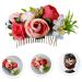 Didiseaon 1pc Wedding Hair Accessories Bridesmaid Hair Accessories Wedding Hair Comb Wedding Hair Decoration Wedding Party Hair Accessory Tiara Flower Decorations Flower Shape Hair Comb Bud - Buy Online on GoSupps.com