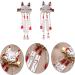 Mikinona 1 Pair Tassel Drop Barrette Alligator Hair Clips Chinese Hair Accessories Women Tassel Hair Clip Tassel Hairpin Tassel Animal Hair Clip Chinese Tassel Hair Clips Tassel Barrette - Buy Online on GoSupps.com