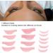 Eyelash Perm Pads Portable Silicone Soft 7 Pairs 7 Sizes Eyelash Lift Shields for Beauty Salons (Pink) - Buy Online on GoSupps.com