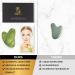 Sage Owl Gua Sha Face Massager Tool - Anti-Aging Jade Stone Sculptor for Neck & Jawline - Essential Skin Care Routine Tool - Buy Online on GoSupps.com