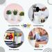 BIXUEJ Small Metal Buckets with Handle 6 Pcs - 20 Fl Oz Capacity Fit for D Cor Organizing & Decorating Playrooms Easy to Use - Buy Online on GoSupps.com