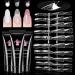 Herbests Poly Nail Gel Art Set - 3 Colors 15ml Nail Extension Gel & 40 Forms for Technicians & DIY Nail Salon - Buy Online on GoSupps.com