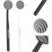 FOMIYES 2pcs Tongue Cleaning Brush - Effective Tongue Scraper for Fresh Breath | TPR Mouth Cleaner for Kids & Adults - Buy Online on GoSupps.com