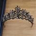 Lurrose 1pc Black Crown Tiara Baroque Queen Crown Black Wedding Tiara for Women Halloween Party - Buy Online on GoSupps.com