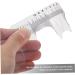 BIUDECO 10pcs Eyebrow Design Ruler Brow Ruler Sticker Eyebrow Tracer Measuring Ruler White Cosmetic Plastic - Buy Online on GoSupps.com