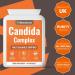Candida & Yeast Cleanse Supplement | Support Healthy Flora Balance for Women | Caprylic Acid Zinc Clove Oregano Probiotics | Lab Tested Vegan Friendly UK Made | 60 Capsules - Buy Online on GoSupps.com