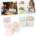 Zerodeko Seasoning Jar 1 Set Combination Seasoning Box Simple Spoon Cover Kitchen Pots 31.5x8.5cm White - Buy Online on GoSupps.com