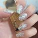 Silver Glitter Gel Nail Polish Nail Varnish Soak off UV/LED Lamp French Manicure Nails Long Lasting Nail Art Manicure Salon DIY at Home - Buy Online on GoSupps.com