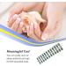 dijiusidy Women Glitter False Nails Frosted Artificial Press On Manicure Tools Polished Wearable Ultrathin Full Cover Patch Light Blue - Buy Online on GoSupps.com