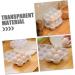 Zerodeko 2pcs Egg Storage Box Plastic Trays Eggs Fridge Egg Holder Egg Holder Dispenser Flat Shoes Organizer - Buy Online on GoSupps.com