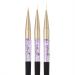 Nail Art Dotting Pens - 3 Piece Set for Manicure Painting & Drawing | Black Nail Tools - Buy Online on GoSupps.com