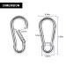 Mixiflor Stainless Steel Swivel Eye Snap Hook Set - 5pcs Flag Pole Clips & Carabiner Diving Clips for Bird Feeders, Pet Chains, and More - Buy Online on GoSupps.com