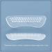 Silicone Heel Stickers - Comfortable Grips for Women & Men | Heel Cushions & Pads for Foot Care (XL-Transparent - Buy Online on GoSupps.com